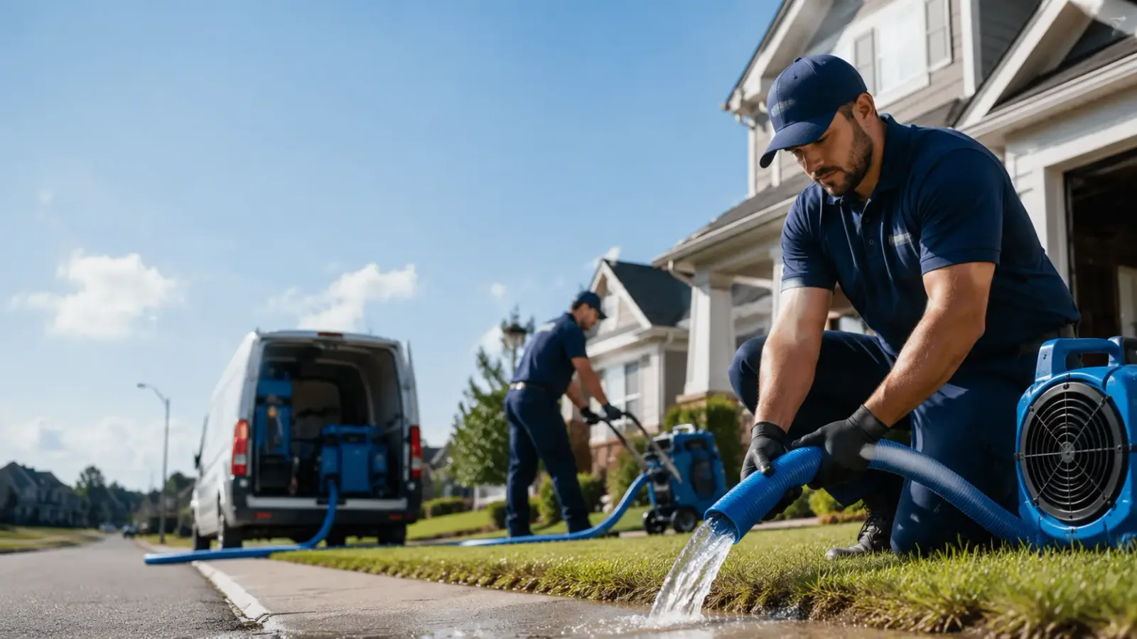Flood Damage Restoration in Lanse, MI